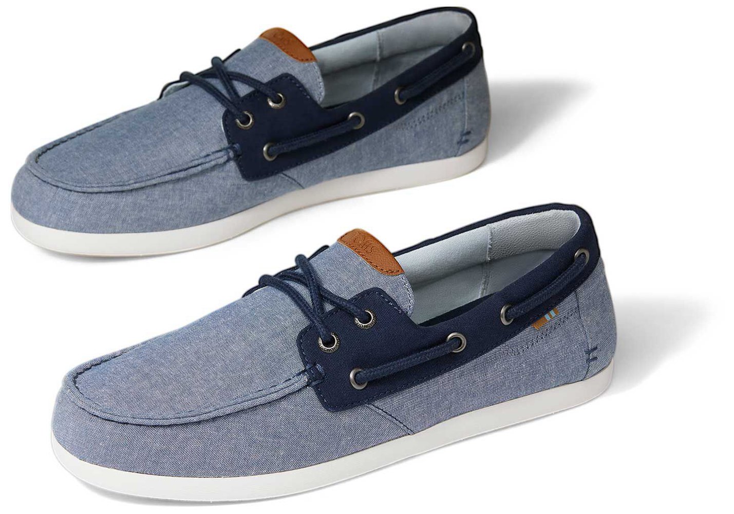 Toms Claremont Slip On Blue - Mens - 03576-OWMT